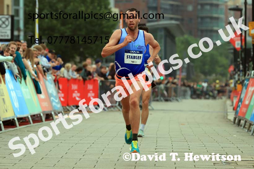 Mens 2024 UK Athletics 5k Road Champs., Newcastle/Gateshead Quayside.  Photo: David T. Hewitson/Sports for All Pics